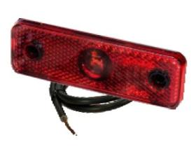 Aspock 40015502 - PILOTO POSICIÓN LED ROJO ASPOCK 24V.