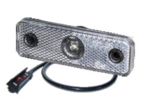 Aspock 40015613 - PILOTO POSICIÓN LED BLANCO ASPOCK 24V.
