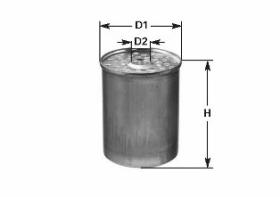 Clean Filters DN220 - FILTRO DE CARBURANTE ENROSCADO