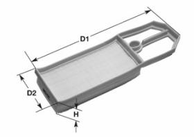 Clean Filters MA1065 - FILTRO DE AIRE