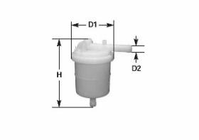 Clean Filters MBNA013 - FILTRO DE COMBUSTIBLE