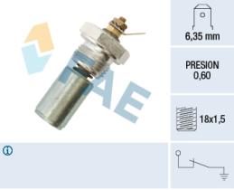 Fae 12260 - MANOCONTACTO PRESION ACEITE