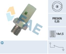 Fae 12370 - MANOCONTACTO PRESION ACEITE