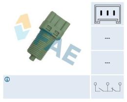 Fae 24720 - INTERRUPTOR LUZ STOP MECANICO