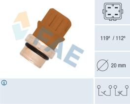 Fae 35580 - TERMOCONTACTO TEMPERATURA