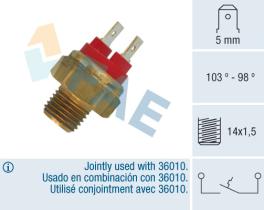 Fae 36020 - TERMOCONTACTO VENTILADOR