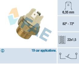 Fae 37080 - TERMOCONTACTO VENTILADOR