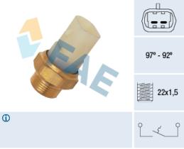 Fae 37710 - TERMOCONTACTO VENTILADOR