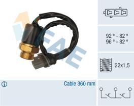 Fae 37870 - TERMOCONTACTO DOBLE VENTILADOR O 2