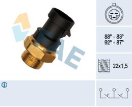 Fae 37900 - TERMOCONTACTO DOBLE VENTILADOR O 2