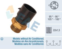 Fae 38020 - TERMOCONTACTO DOBLE VENTILADOR O 2