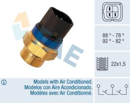 Fae 38110 - TERMOCONTACTO DOBLE VENTILADOR O 2