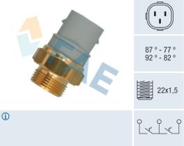 Fae 38160 - TERMOCONTACTO DOBLE VENTILADOR O 2