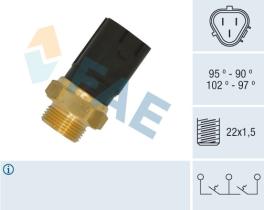 Fae 38185 - TERMOCONTACTO DOBLE VENTILADOR O 2