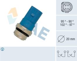 Fae 38391 - TERMOCONTACTO DOBLE VENTILADOR O 2