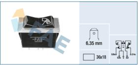 Fae 62130 - CONMUTADOR LIMPIA-PARABRISAS