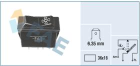 Fae 62410 - CONMUTADOR CALEFACCIÓN