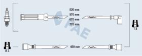 Fae 83450 - CABLE BUJIA ANTIPARASITARIO