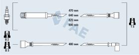 Fae 83550 - CABLE BUJIA ANTIPARASITARIO