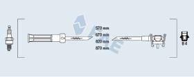 Fae 85110 - CABLE BUJIA ANTIPARASITARIO