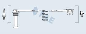 Fae 85120 - CABLE BUJIA ANTIPARASITARIO