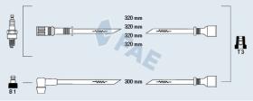 Fae 85200 - CABLE BUJIA ANTIPARASITARIO