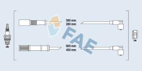 Fae 85625 - CABLE BUJIA ANTIPARASITARIO