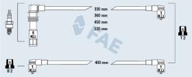 Fae 85695 - CABLE BUJIA ANTIPARASITARIO