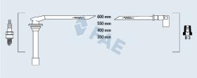 Fae 85830 - CABLE BUJIA ANTIPARASITARIO