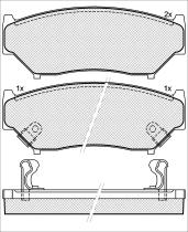 Icer Brakes 141096 - JGO.PASTILLAS