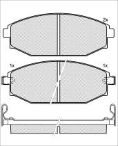 Icer Brakes 141272 - JGO.PASTILLAS,FURGONETA/TURISMO