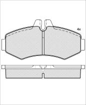 Icer Brakes 141288 - JGO.PASTILLAS,FURGONETA/TURISMO