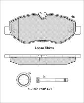 Icer Brakes 141832 - JGO.PASTILLAS