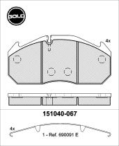 Icer Brakes 151040067