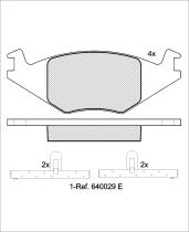 Icer Brakes 180461 - JGO.PASTILLAS