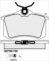 Icer Brakes 180789 - JGO.PASTILLAS