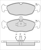 Icer Brakes 180858 - JGO.PASTILLAS FRENO