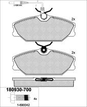 Icer Brakes 180930 - JGO.PASTILLAS FRENO