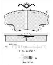 Icer Brakes 180993700 - JGO.PASTILLAS,FURGONETA/TURISMO