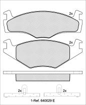 Icer Brakes 181048 - JGO.PASTILLAS