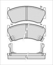 Icer Brakes 181094 - JGO.PASTILLAS