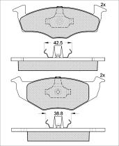 Icer Brakes 181119 - JGO.PASTILLAS