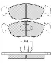 Icer Brakes 181121 - JGO.PASTILLAS