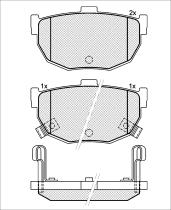 Icer Brakes 181144 - JGO.PASTILLAS,FURGONETA/TURISMO