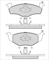 Icer Brakes 181178 - JGO.PASTILLAS,FURGONETA/TURISMO