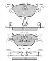 Icer Brakes 181249 - JGO.PASTILLAS,FURGONETA/TURISMO