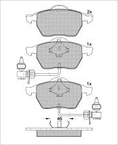 Icer Brakes 181362 - JGO.PASTILLAS,FURGONETA/TURISMO