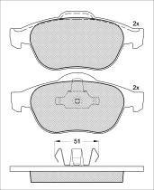 Icer Brakes 181432 - PASTILLAS FRENO MOTO ICER