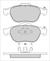 Icer Brakes 181533 - PASTILLAS FRENO MOTO ICER