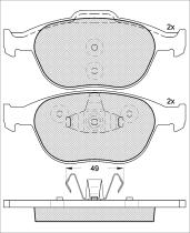 Icer Brakes 181537 - JGO.PASTILLAS,FURGONETA/TURISMO